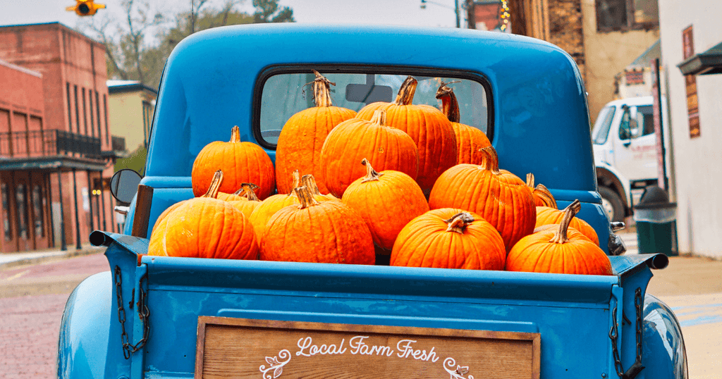 Pumpkin Truck Themed Baby Shower Ideas