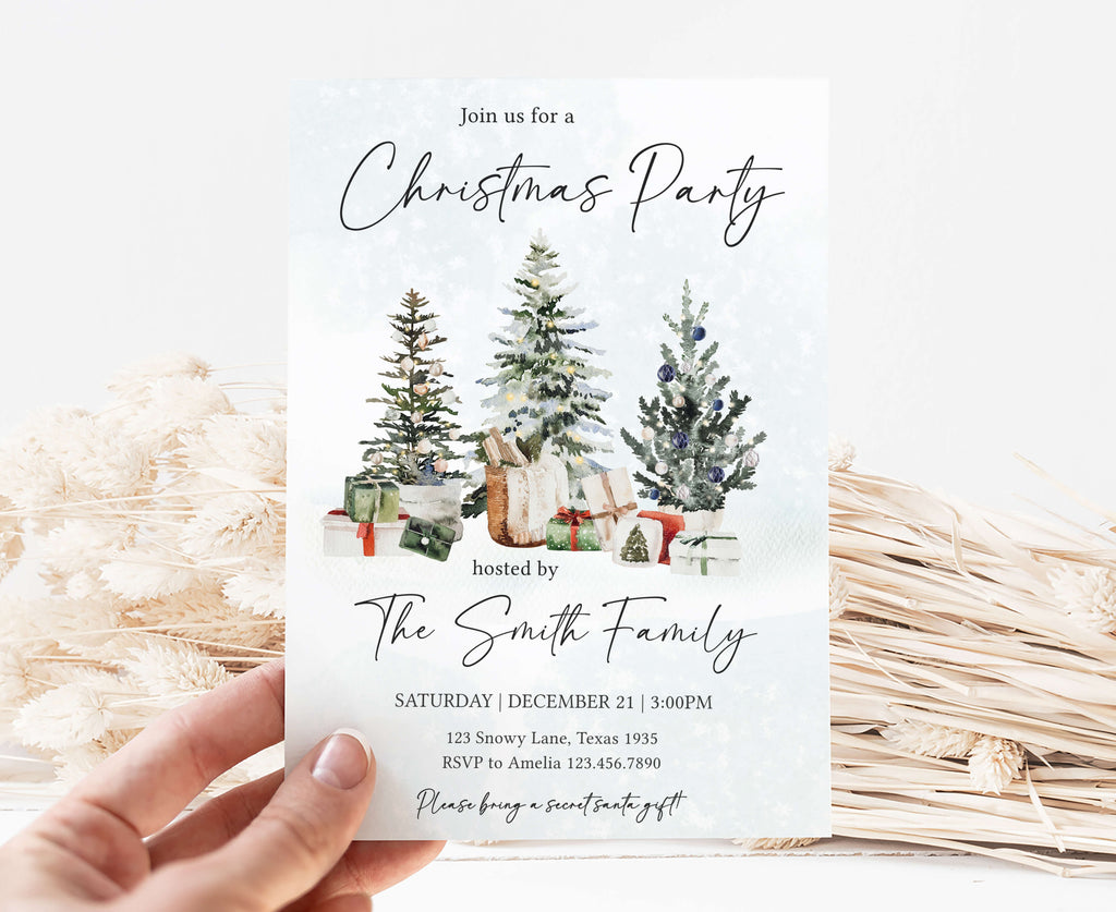 Christmas Party Invitation