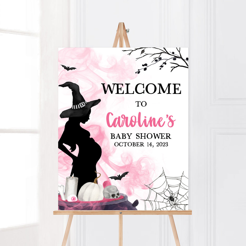 A Baby is Brewing Baby Shower Welcome Sign